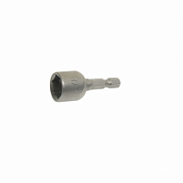 Вставка-головка магнитная ER-90508, 13мм 1/2" DR 6-гранная L=45мм для шуруповерта ЭВРИКА /1/10